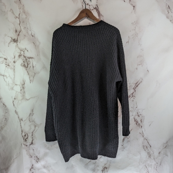 Denim & Supply Ralph Lauren Sweater Womens XL Black Chunky Oversized Slouchy - Picture 5 of 10